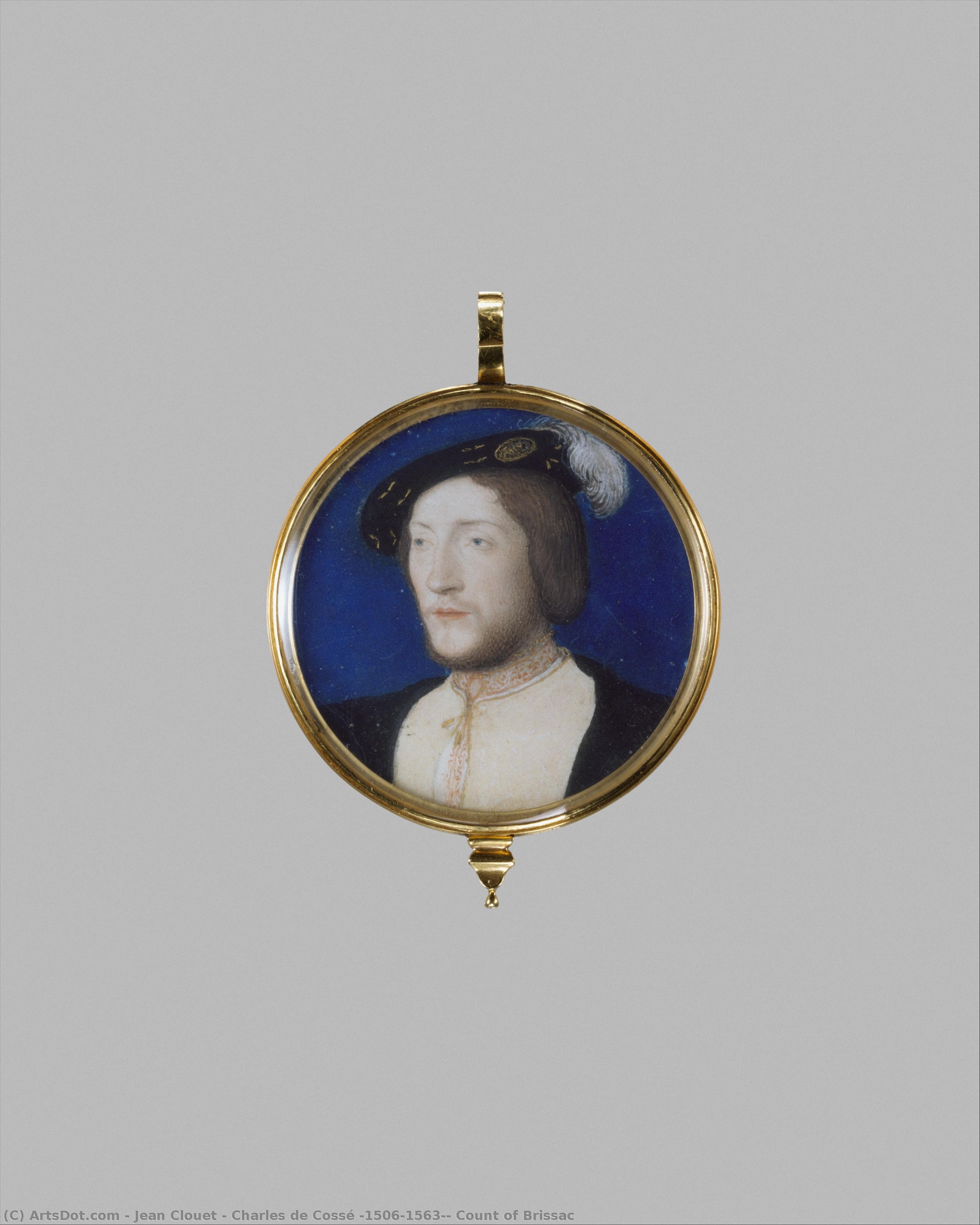 Charles De Cossé (1506–1563), Count Of Brissac — Jean Clouet