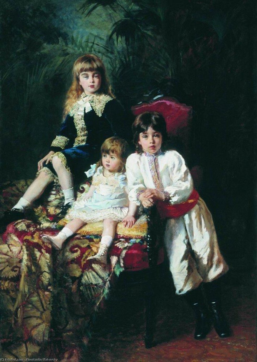 Mr. Balashov's Children — Konstantin Yegorovich Makovsky