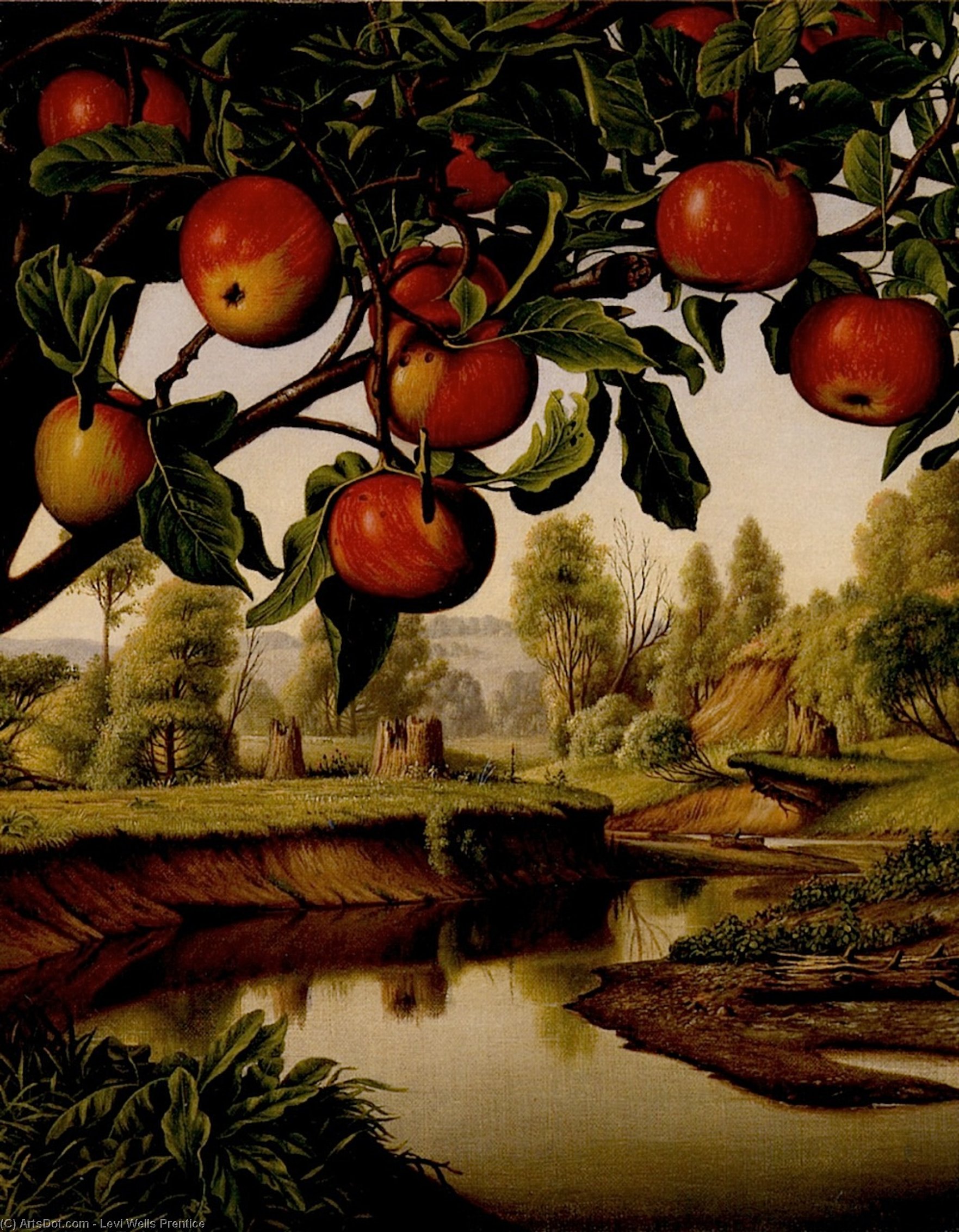 Landscape With Apple Tree — Леви Уэллс Прентис
