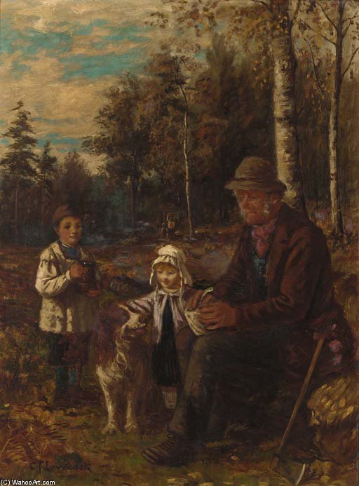 The Woodman — Charles Frederick Lowcock