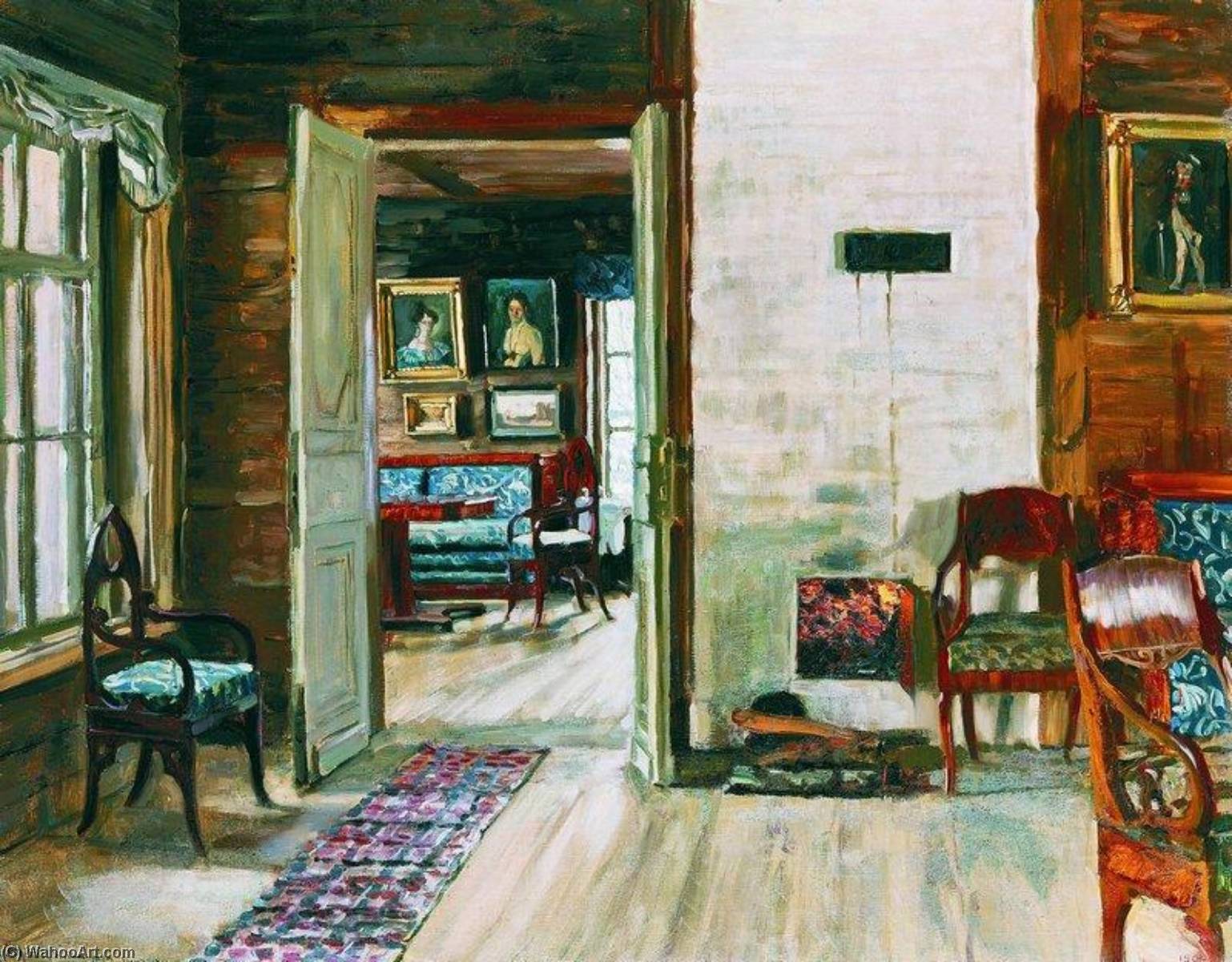 Interior Of An Old House — Stanislav Zhukovsky