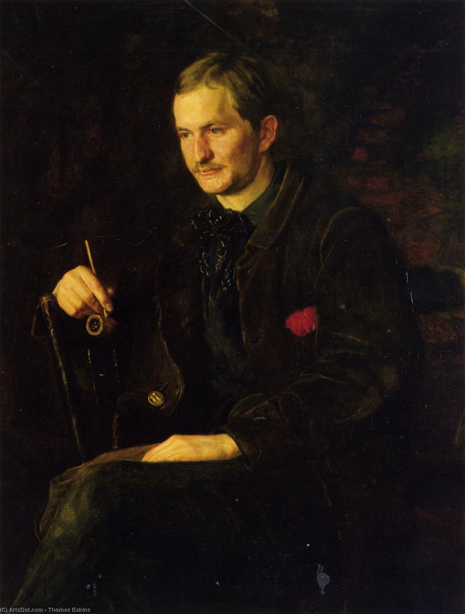 Portrait Of James Wright — トーマス・エイキンズ