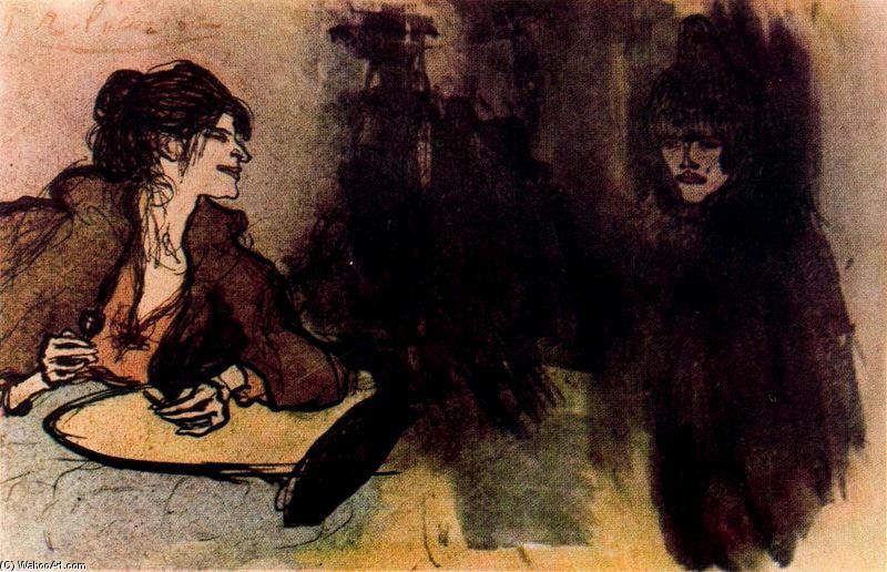 Two Woman Figures — Pablo Picasso