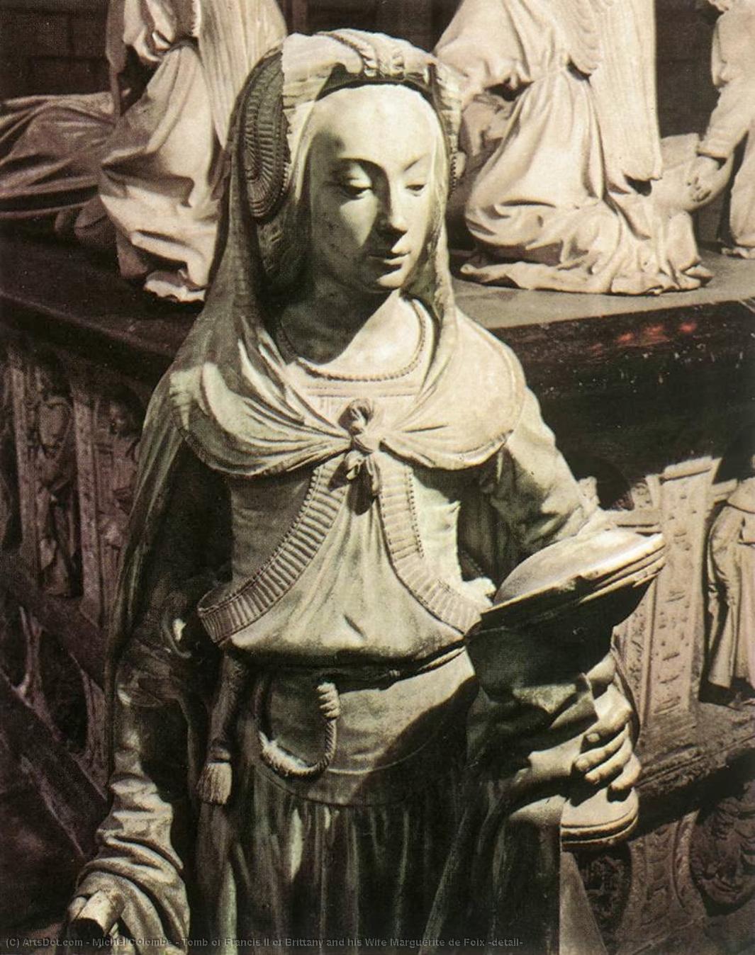 Tomb Of Francis Ii Of Brittany And His Wife Marguerite De Foix (detail) — Michel Colombe
