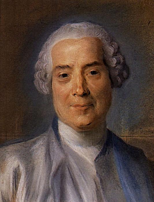 Study For Portrait Of Unknown Man — Maurice Quentin De La Tour