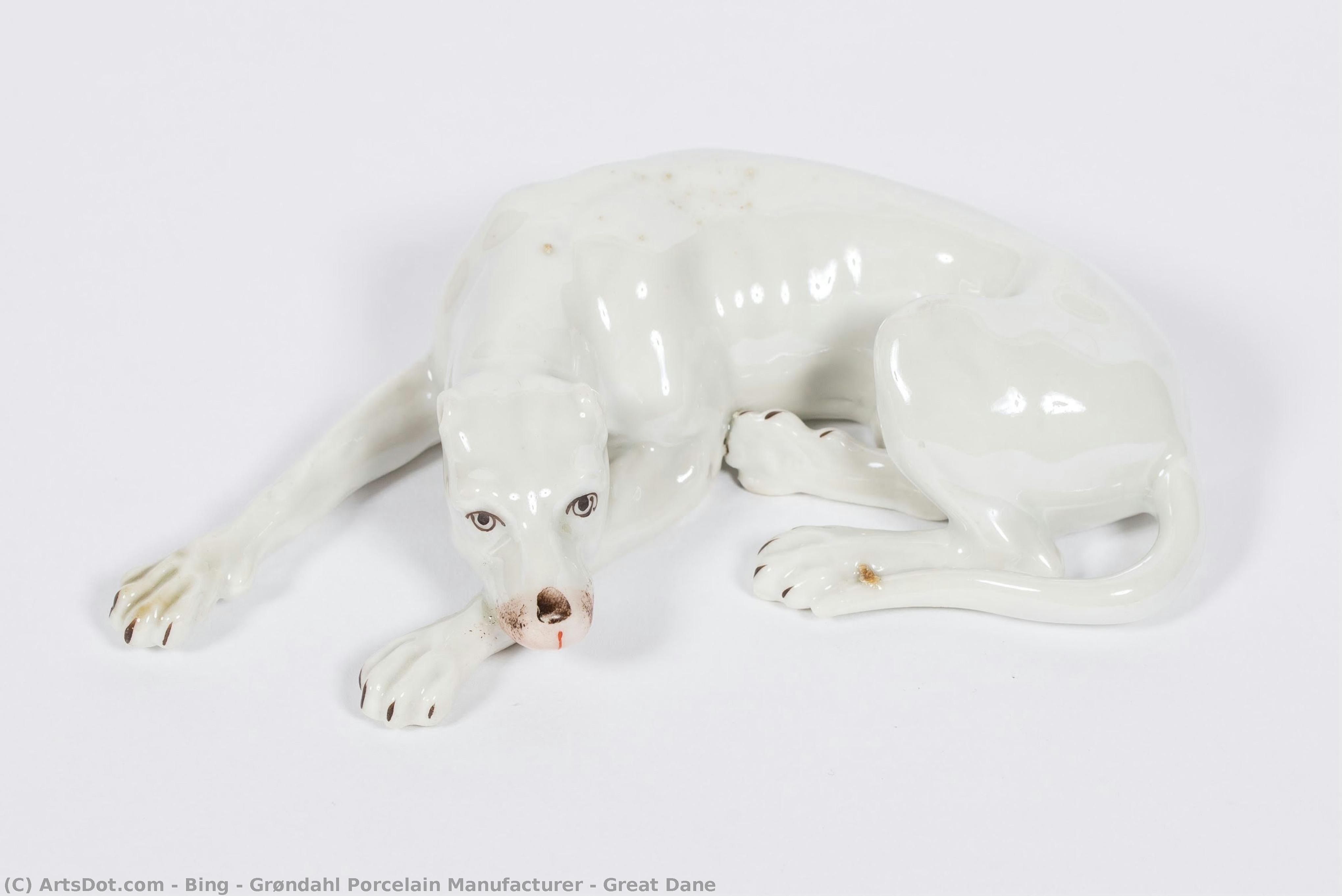 Great Dane — Bing & Grøndahl Porcelain Manufacturer