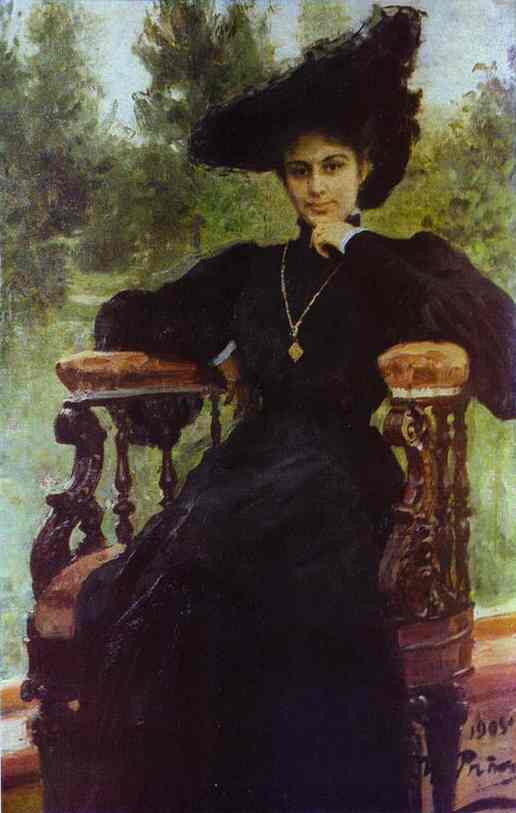 Portrait Of Maria Andreeva — Ilya Yefimovich Repin
