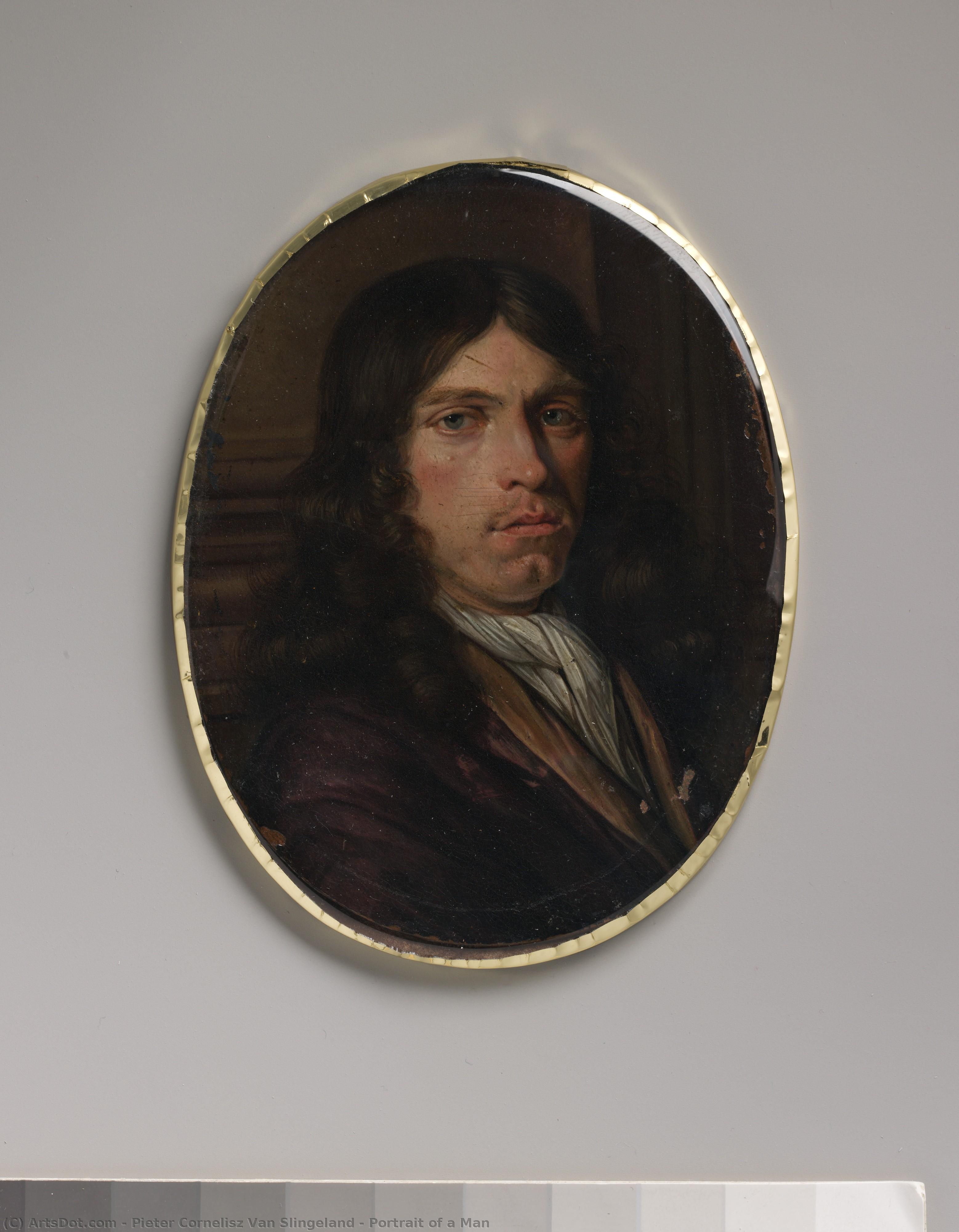 Portrait Of A Man — Pieter Cornelisz Van Slingeland