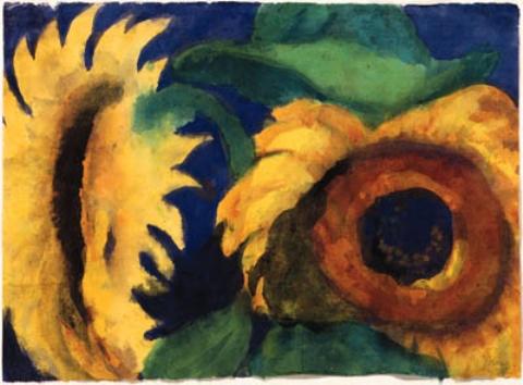 Sunflowers 2 — エミール・ノールデ