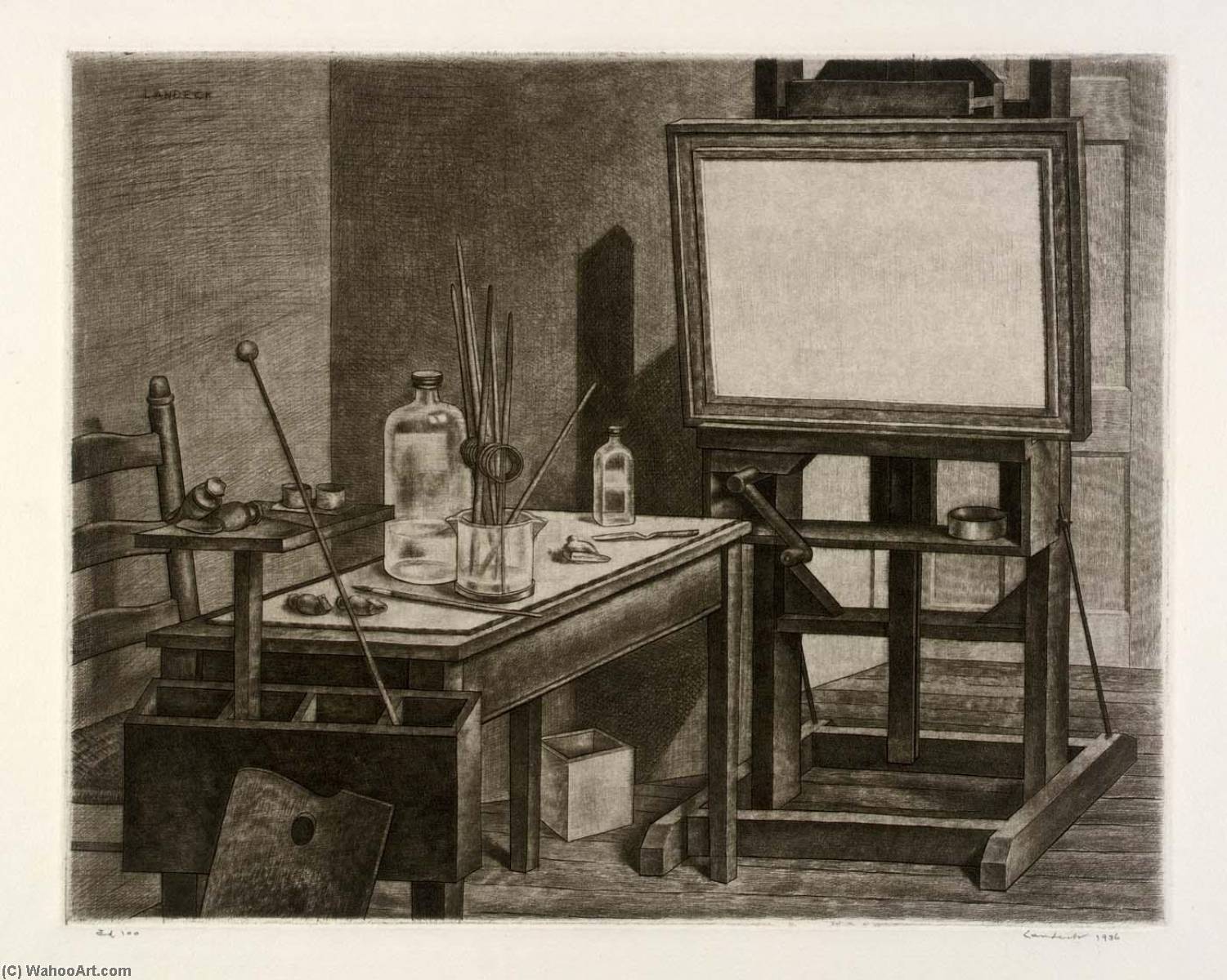 Studio Interior No. 2 — Armin Landeck