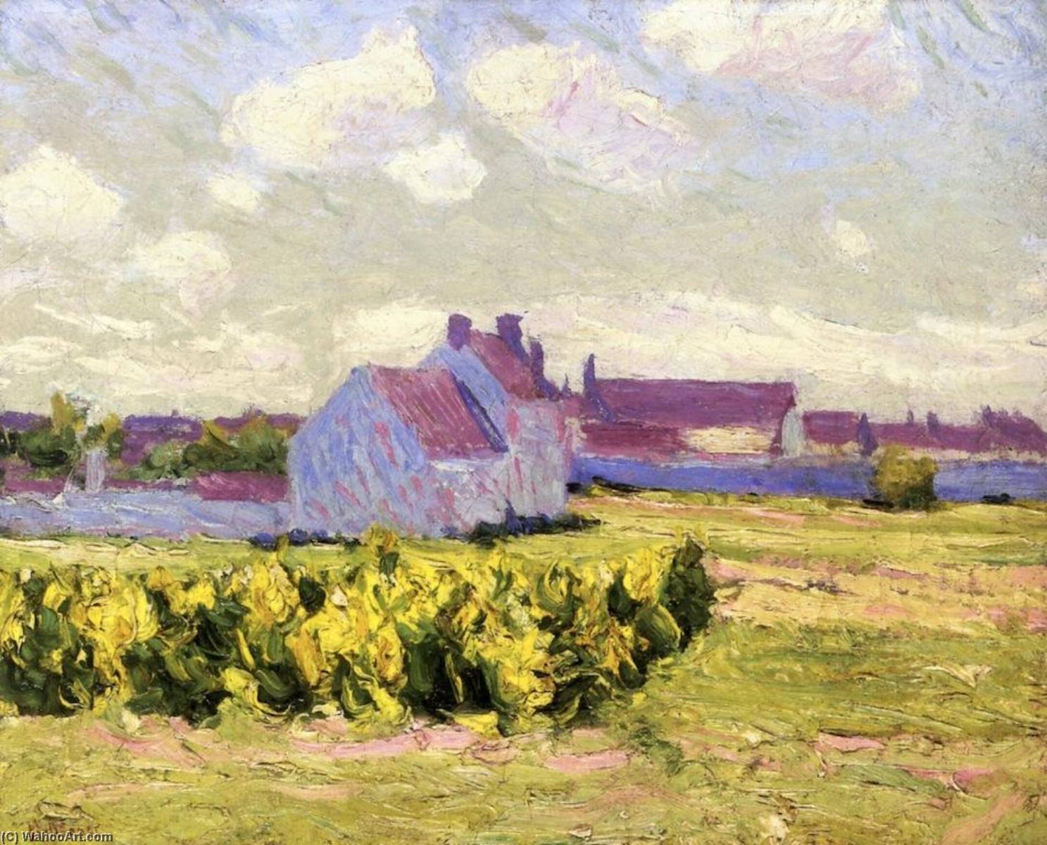 Houses By A River — Roderic O'connor