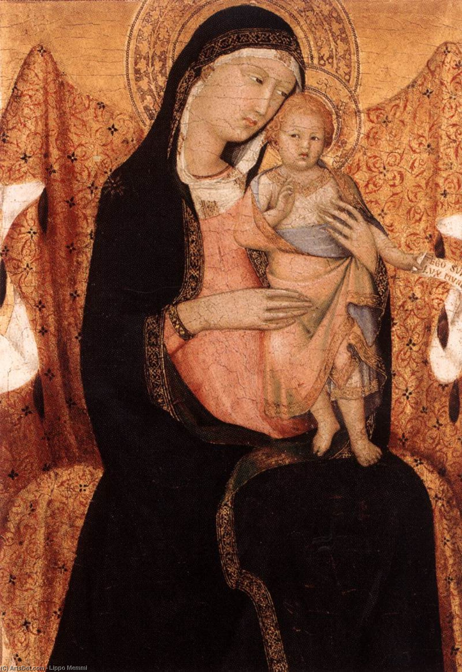 Virgin And Child — Липпо Мемми