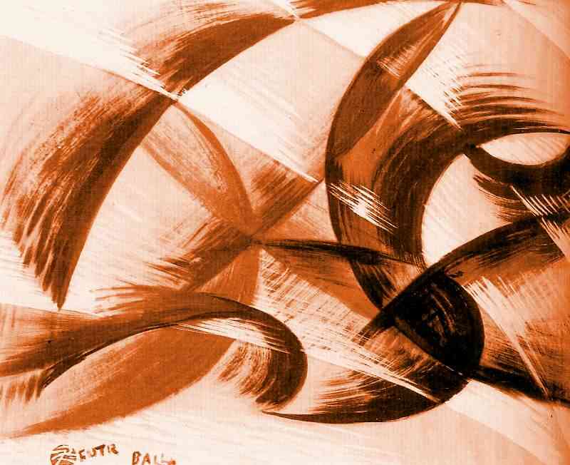 Synthesis Of Movement — Giacomo Balla