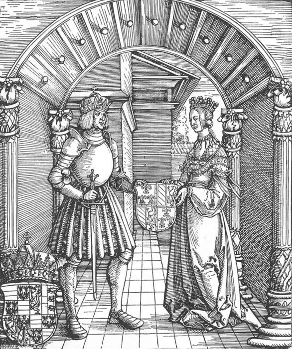 Triumphal Arch (detail) — Albrecht Dürer