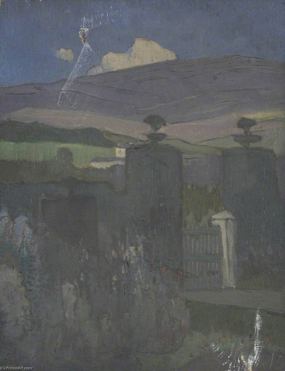 Garden With Hillside Beyond — Mary Mccrossan