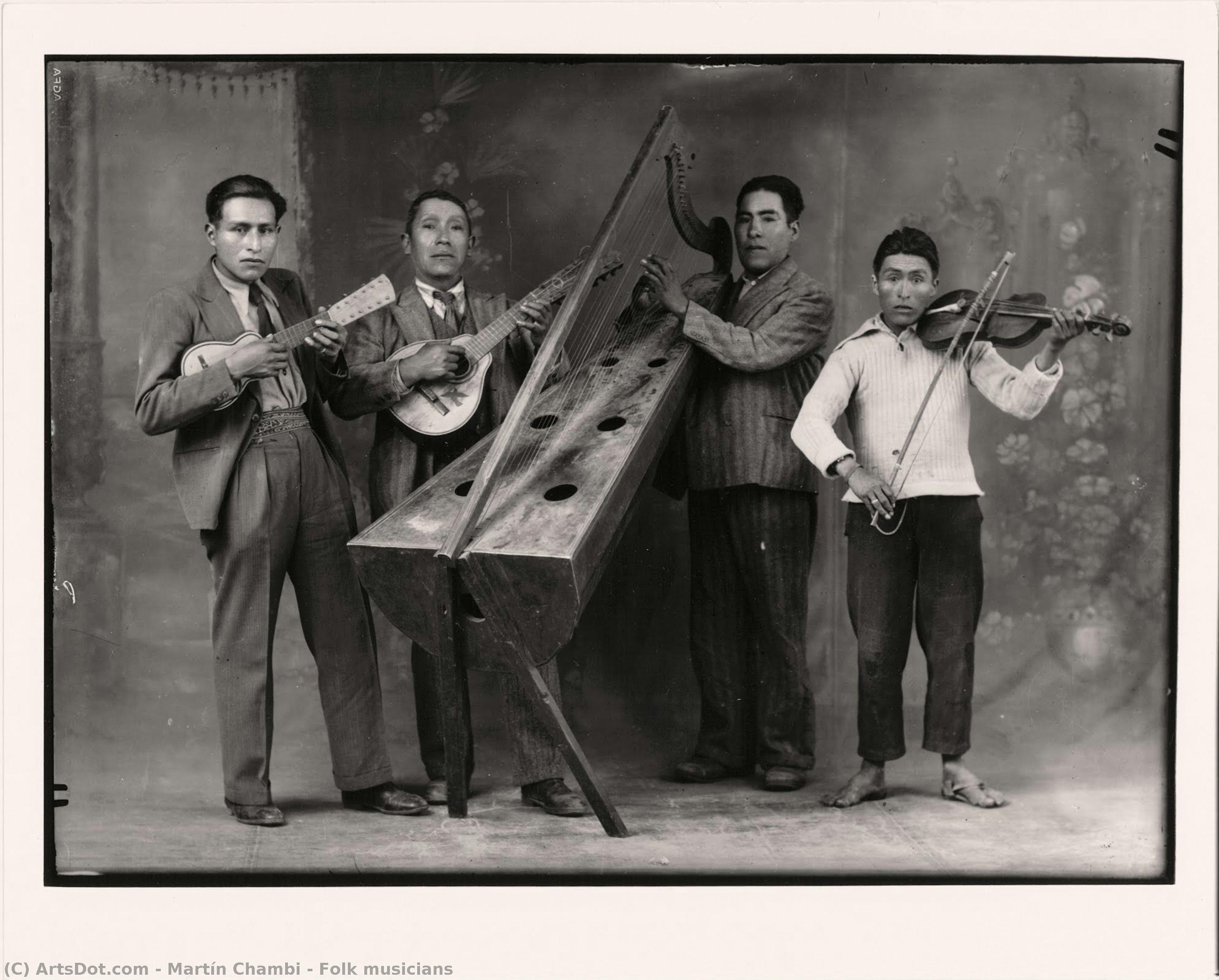 Folk Musicians — Martín Chambi