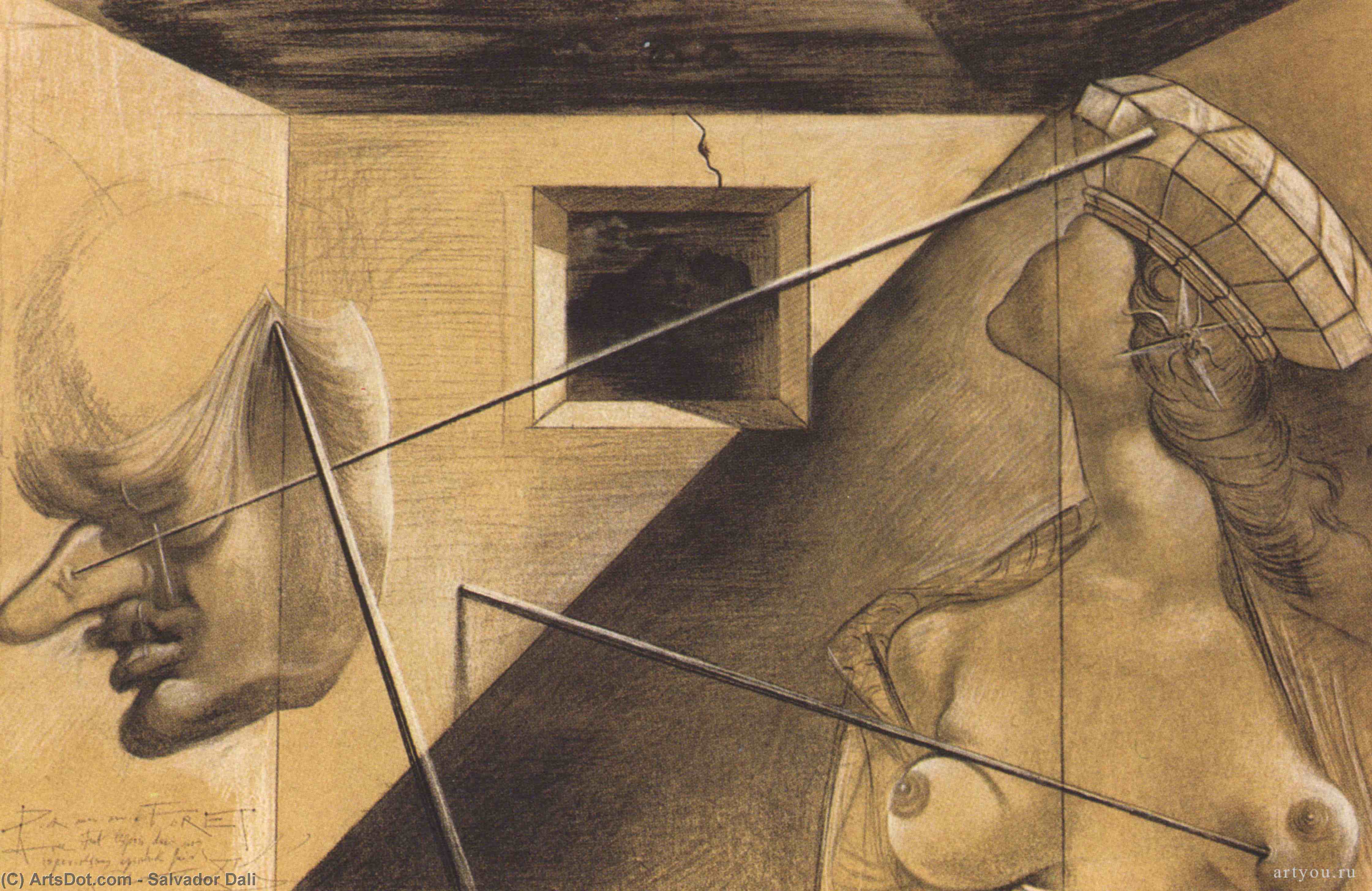 Queen Salome — Salvador Dalí