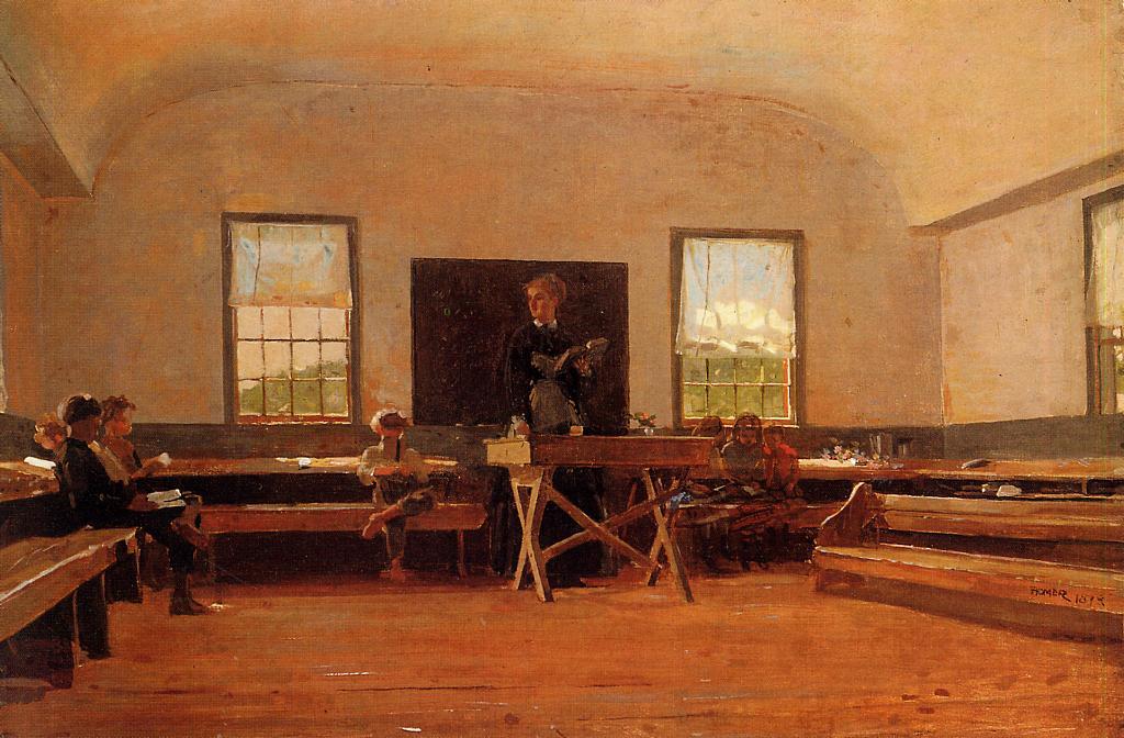 Country School — Winslow Homer