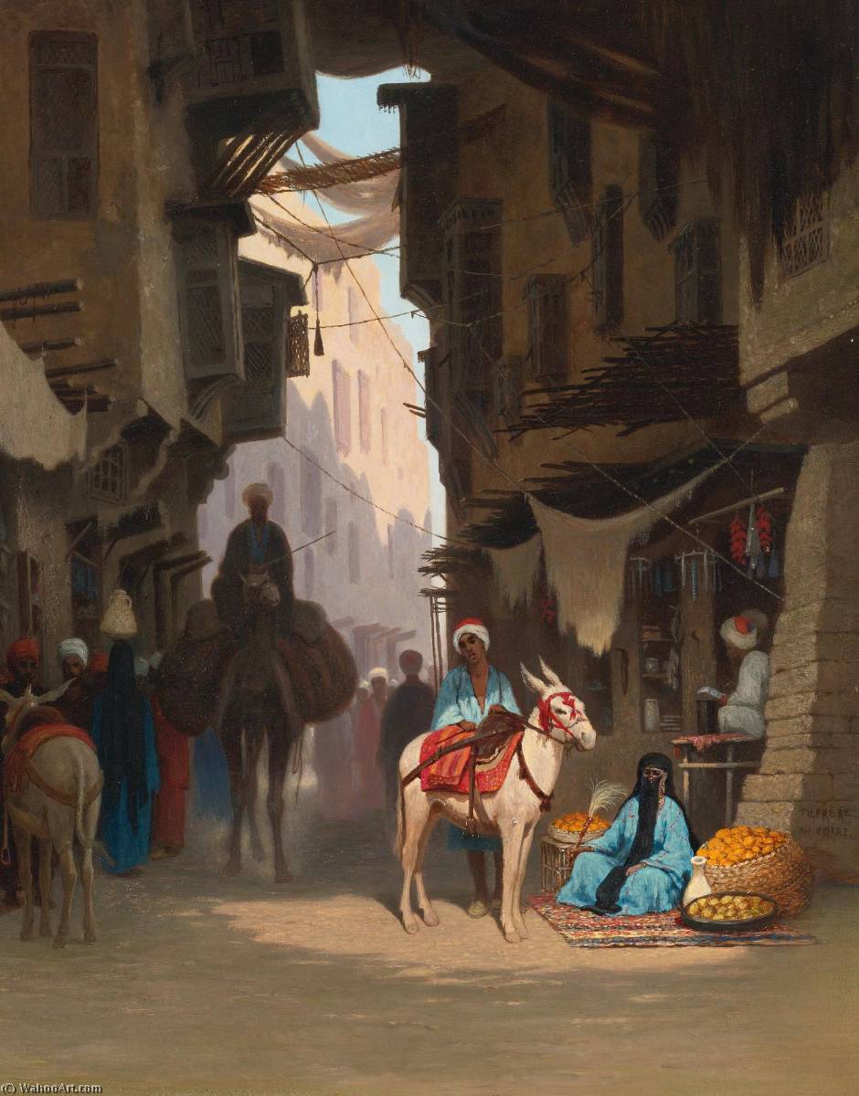 The Souk — Charles Théodore Frère Dit Frère Bey
