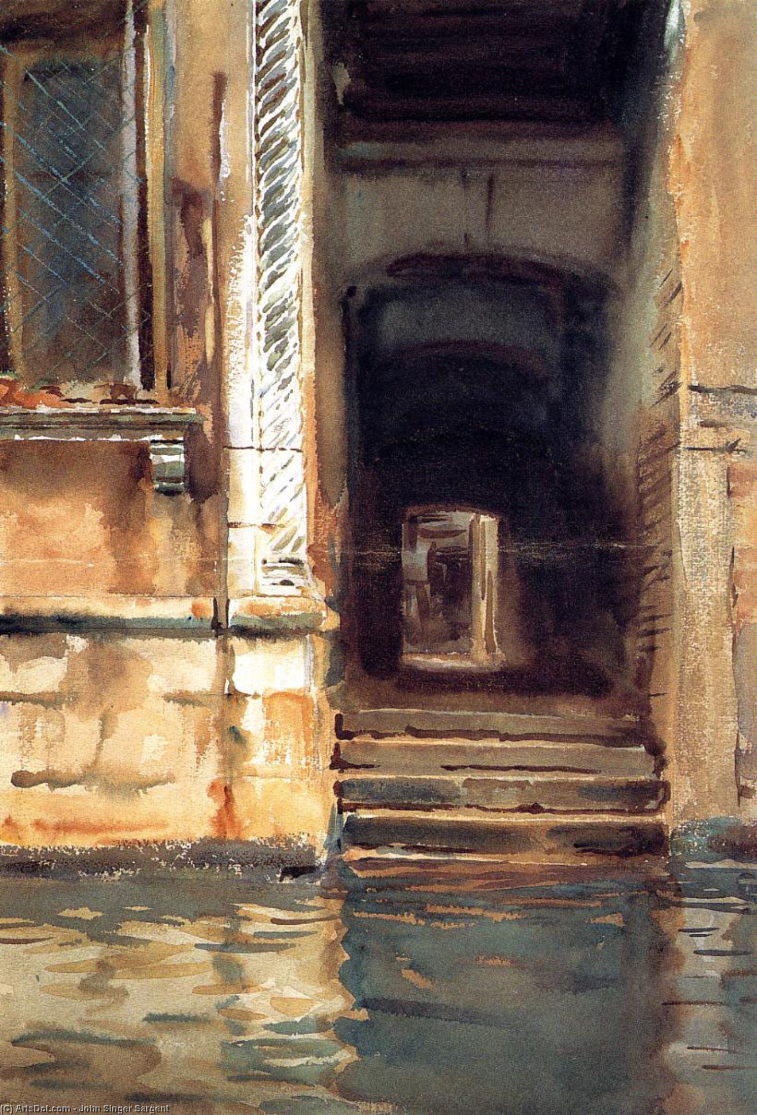 Venetian Doorway — Джон Сингер Сергент