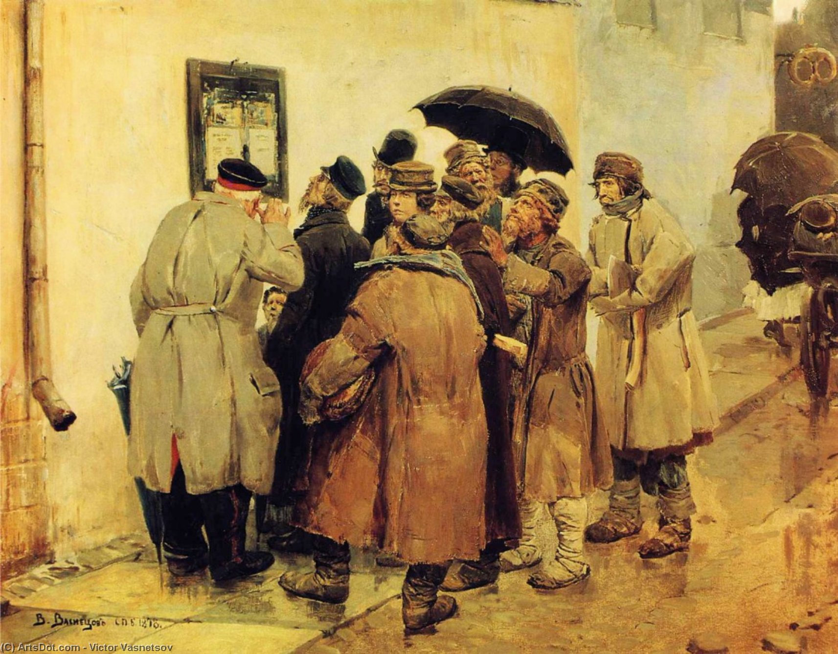 News From The Front — Victor Vasnetsov