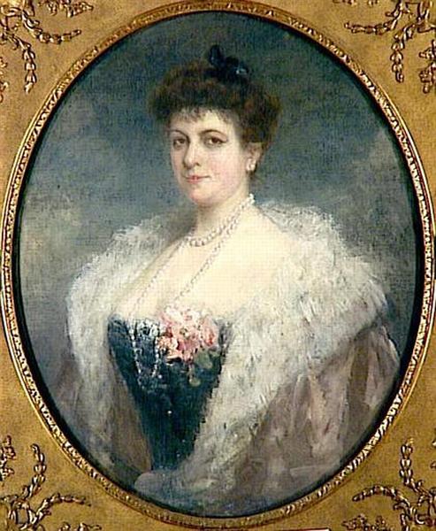 Portrait De Femme — Jacques-ferdinand Humbert
