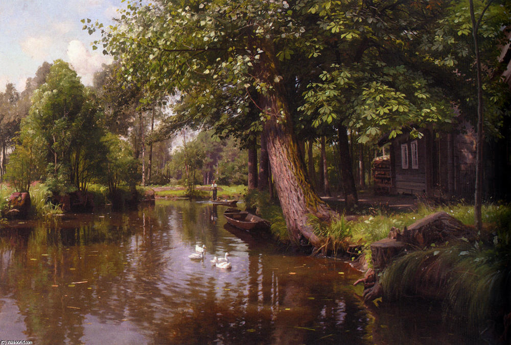 Flodbred — Peder Mørk Mønsted