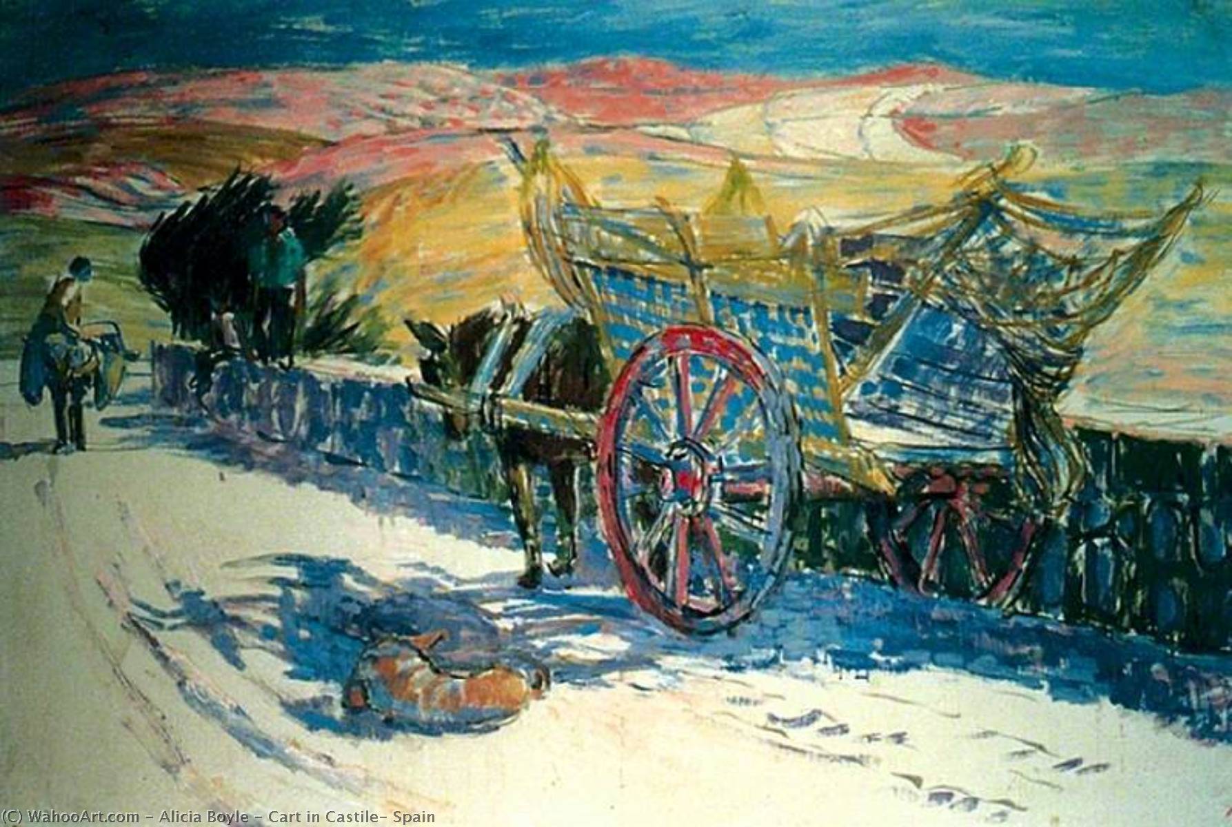 Cart In Castile, Spain — Alicia Boyle