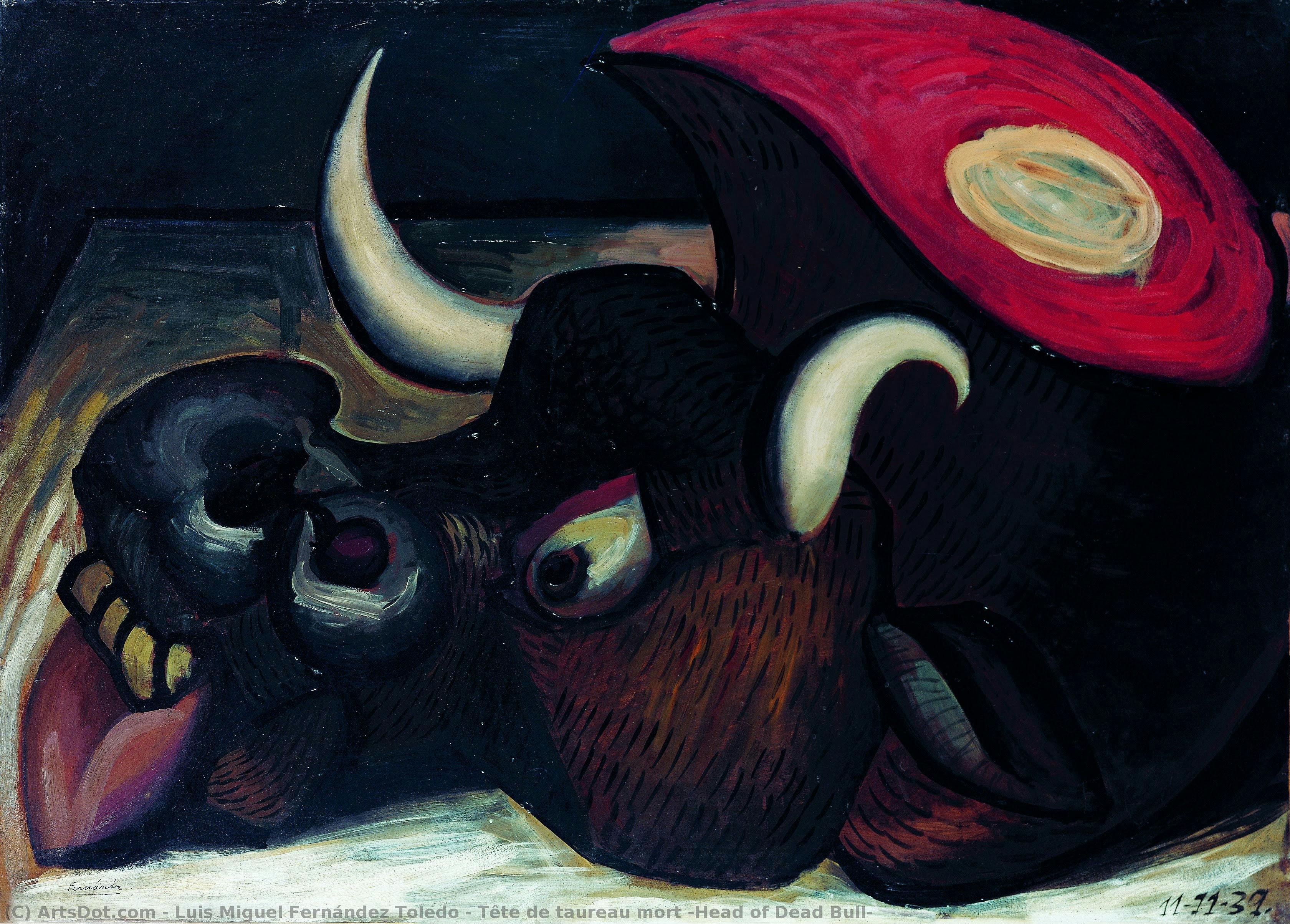 Tête De Taureau Mort (head Of Dead Bull) — Luis Miguel Fernández Toledo
