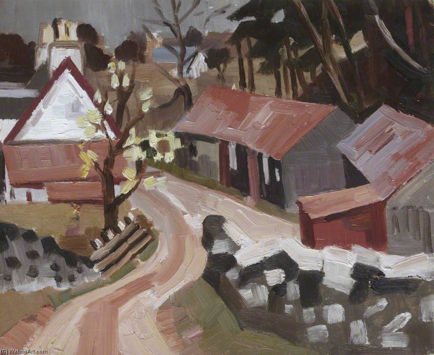 Red Roofs, Killin — Denis Frederic Neal Peploe