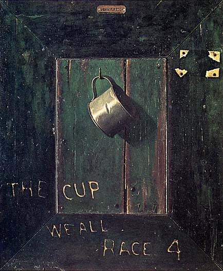The Cup We All Race For, (painting) — John Frederick Peto
