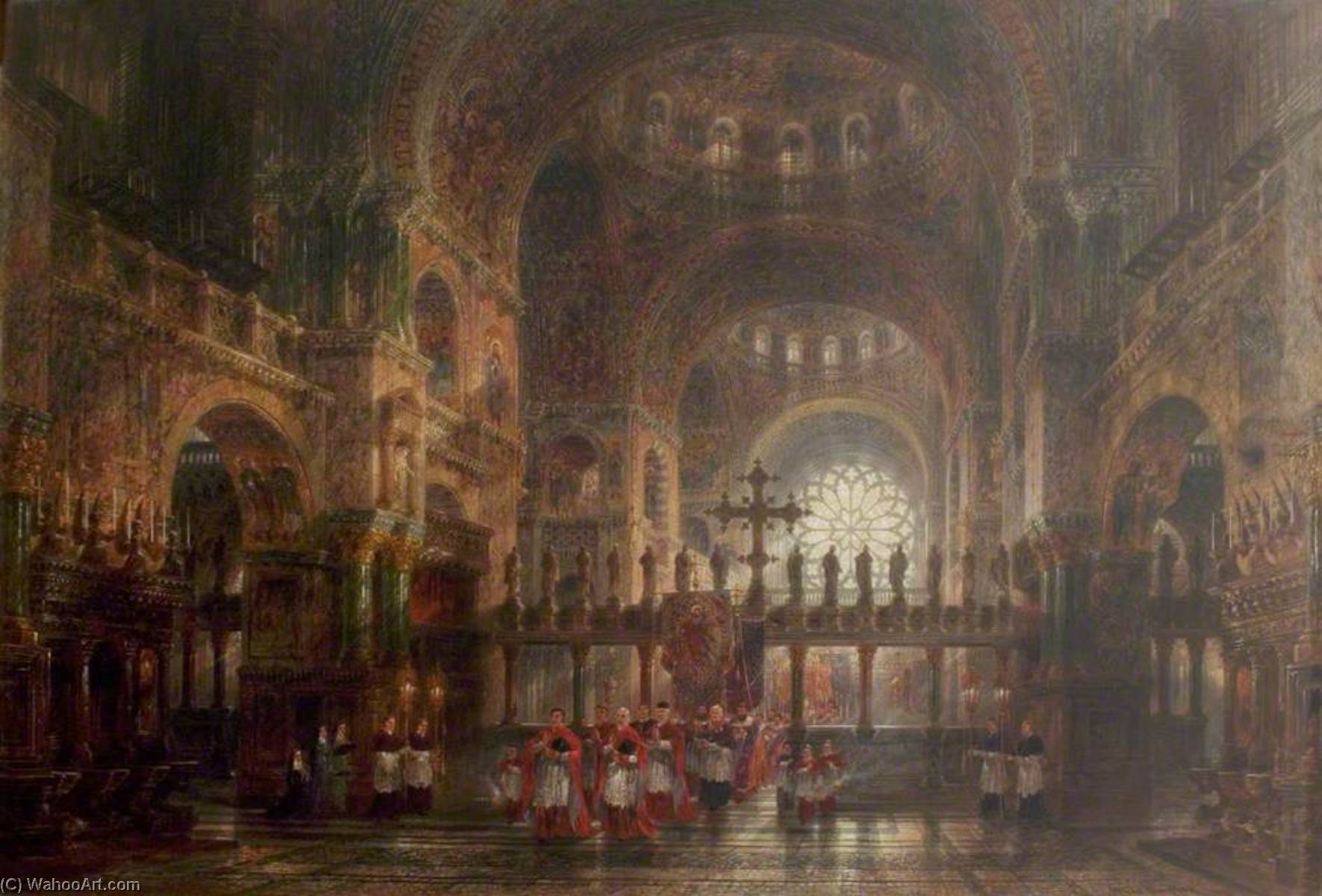 Interior Of St Mark's Basilica, Venice — Wyke Bayliss