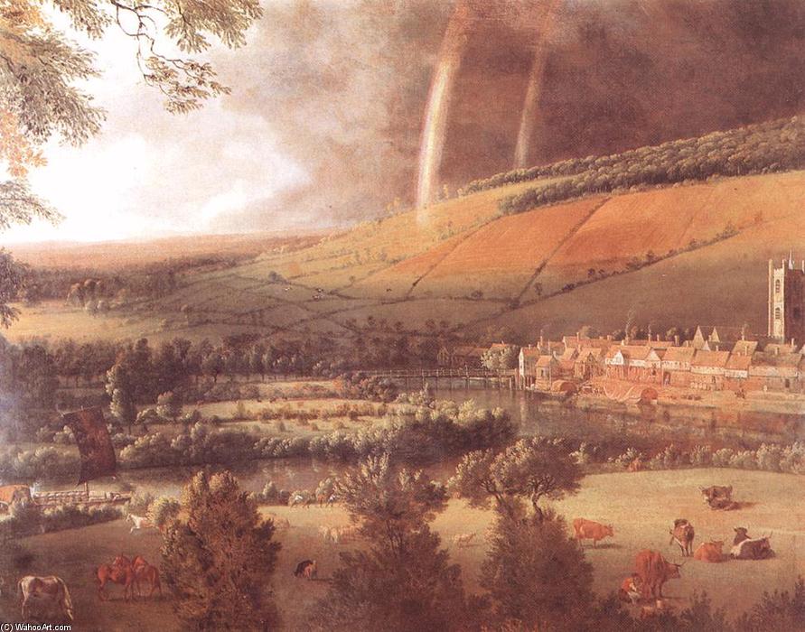 Landscape With Rainbow, Henley-on-thames — Jan Siberechts