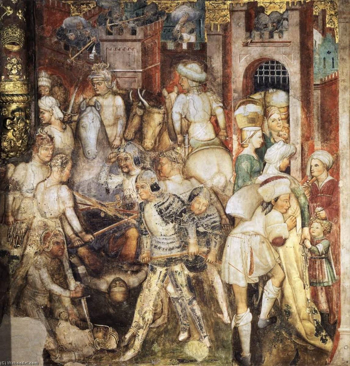 Theodolinda Cycle (scene No. 13) — Franceschino Zavattari