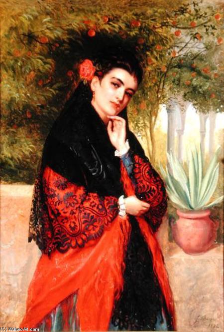 A Spanish Beauty — John Bagnold Burgess