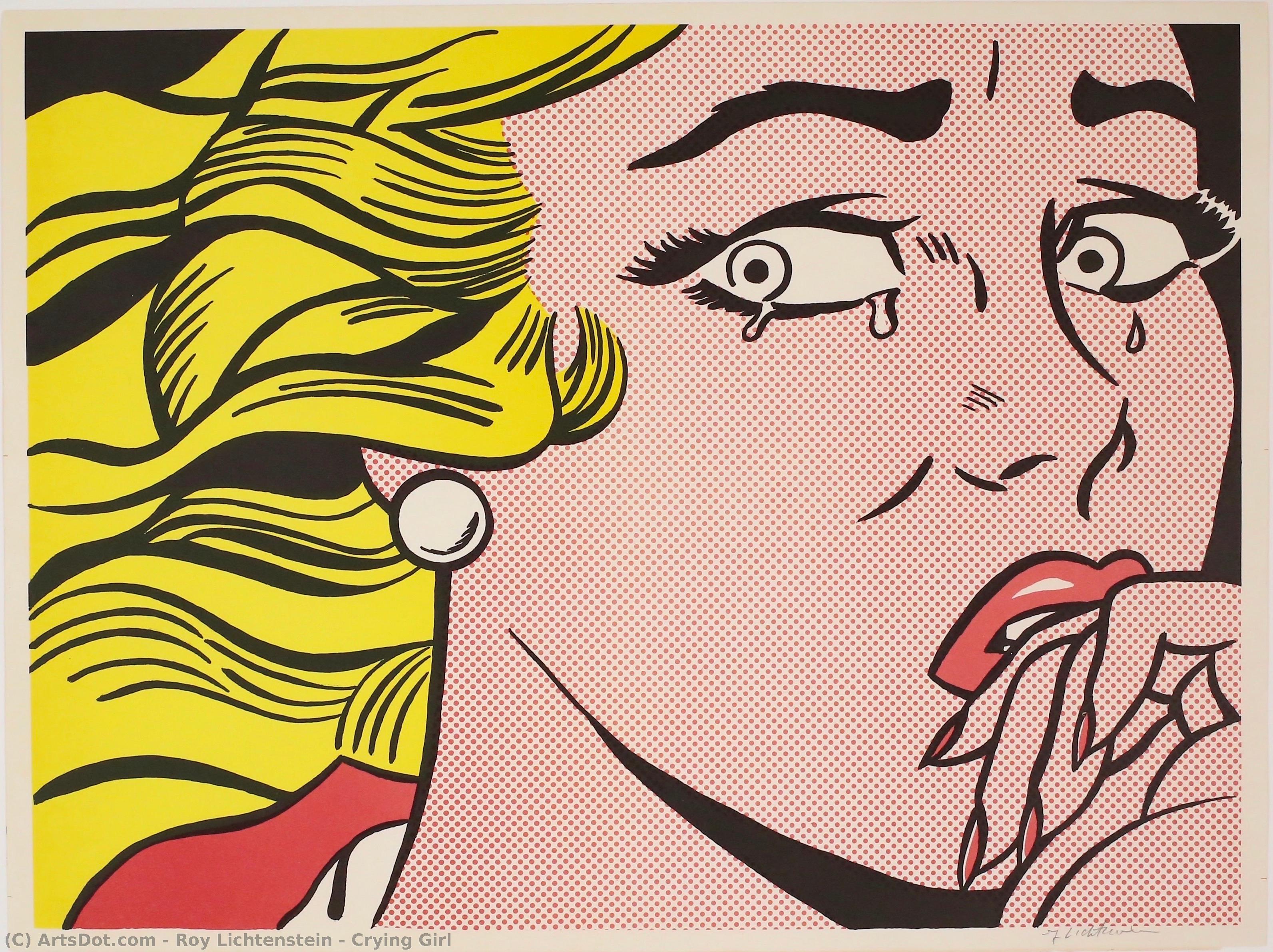 Crying Girl — Roy Lichtenstein