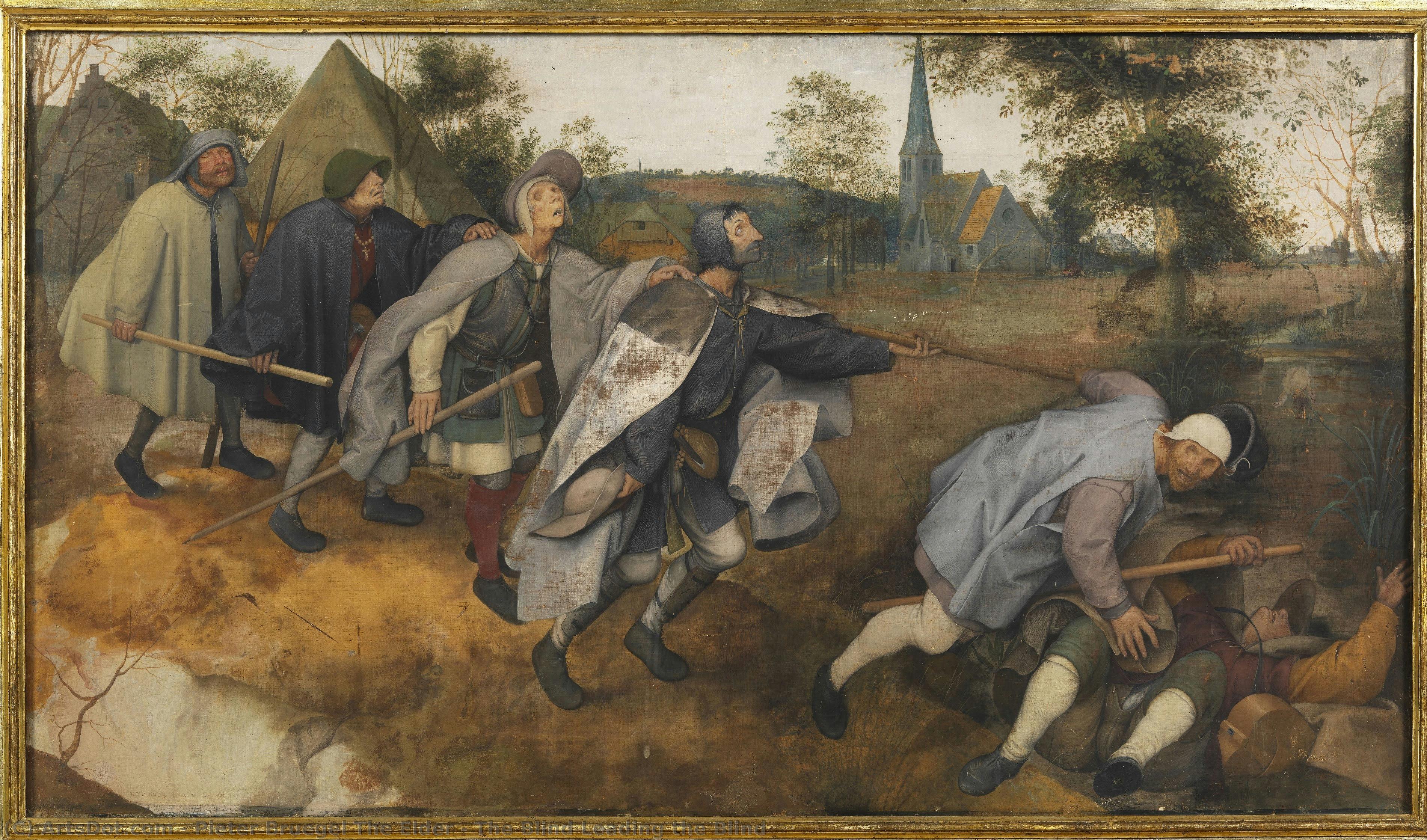 The Blind Leading The Blind — Pieter Bruegel The Elder