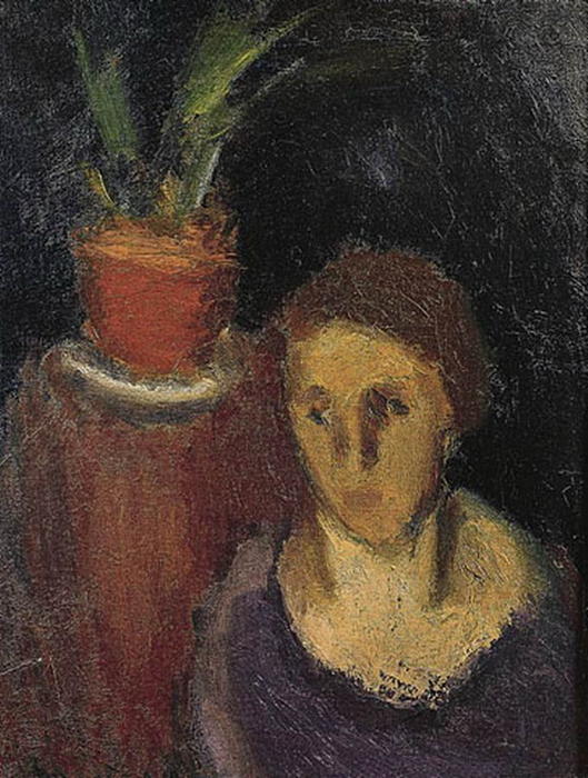 Portrait Of Woman — Georgios Bouzianis
