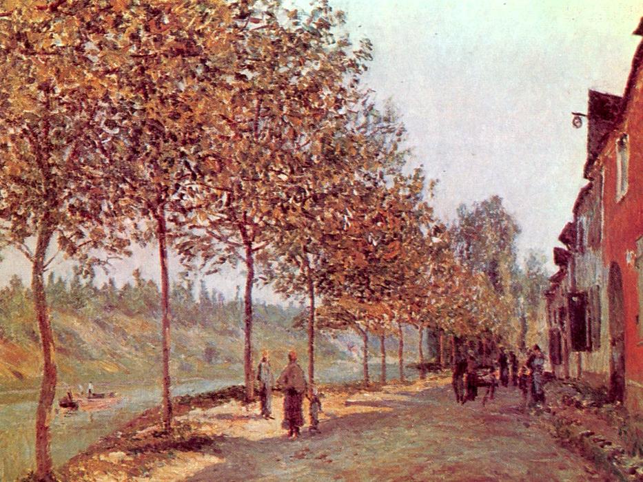 Morning In June (aka Saint-mammes Et Les Coteaux De La Celle) — Alfred Sisley