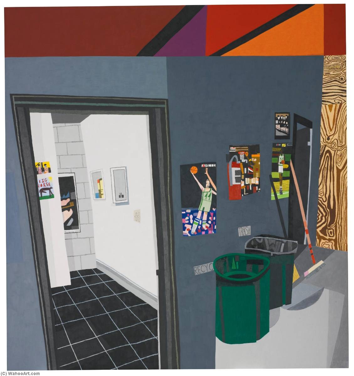 Studio Hallway — Jonas Wood