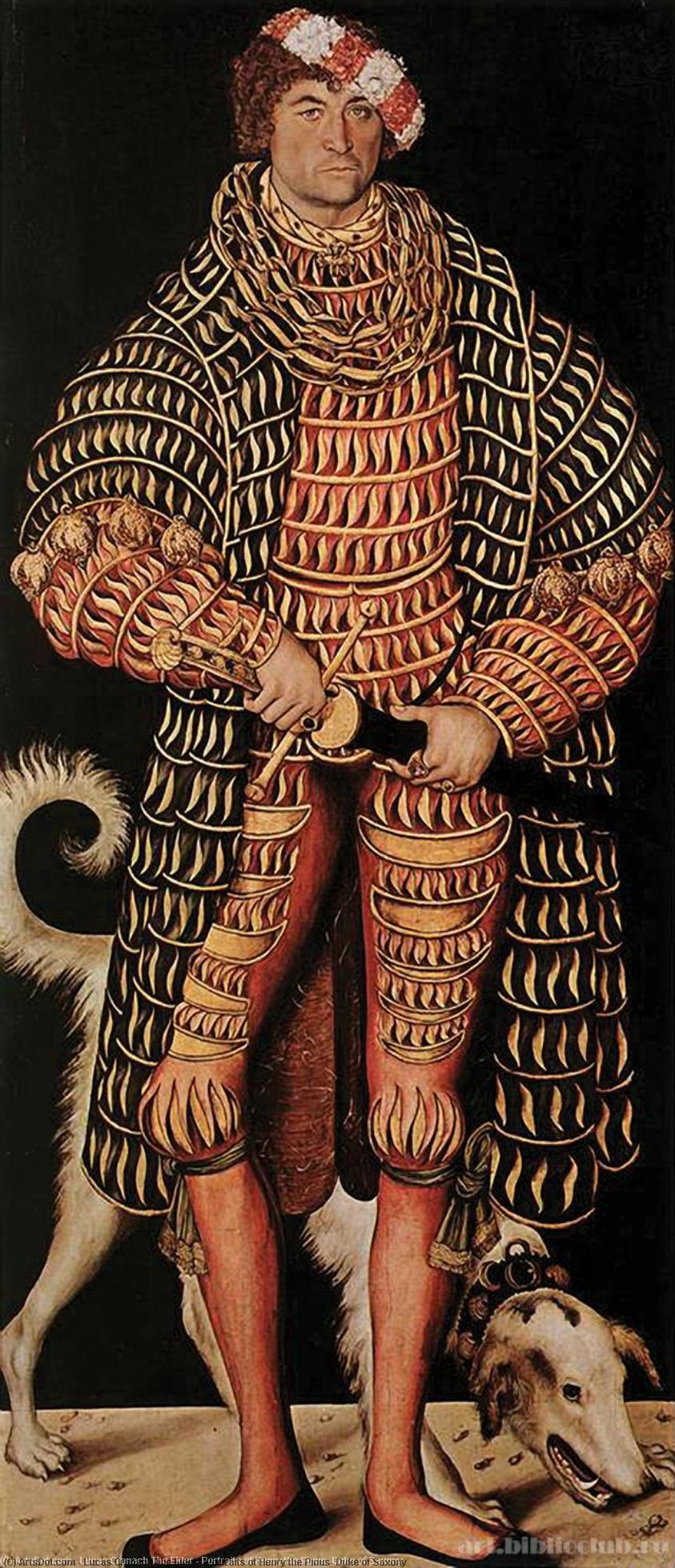 Portraits Of Henry The Pious, Duke Of Saxony — Lucas Cranach The Elder