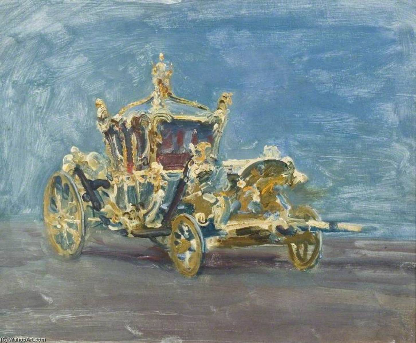 Study Of The Gold Coach In The Palace Yard — Алфред Џејмс Менингс