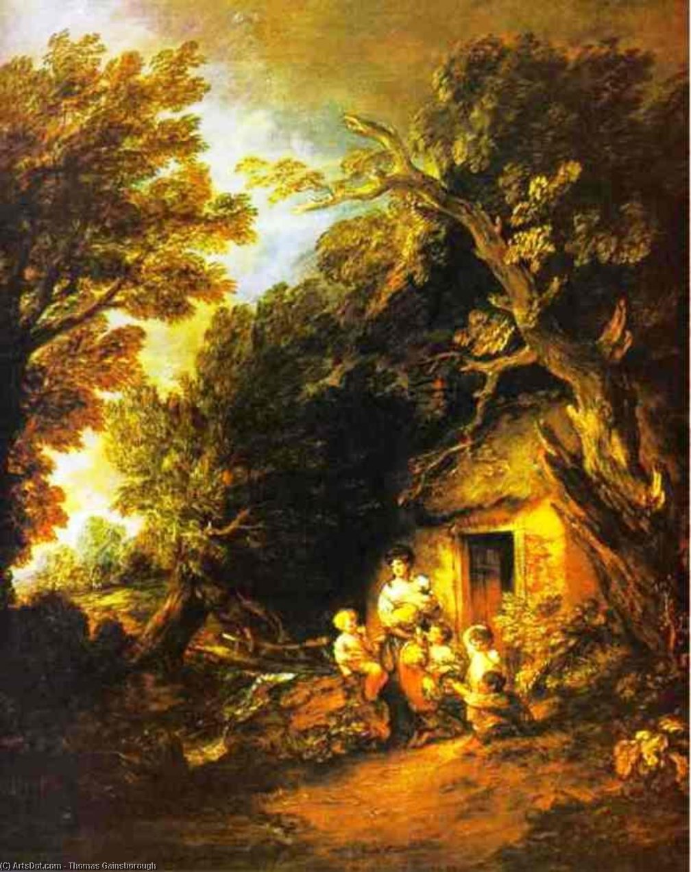 The Cottage Door 1 — Thomas Gainsborough