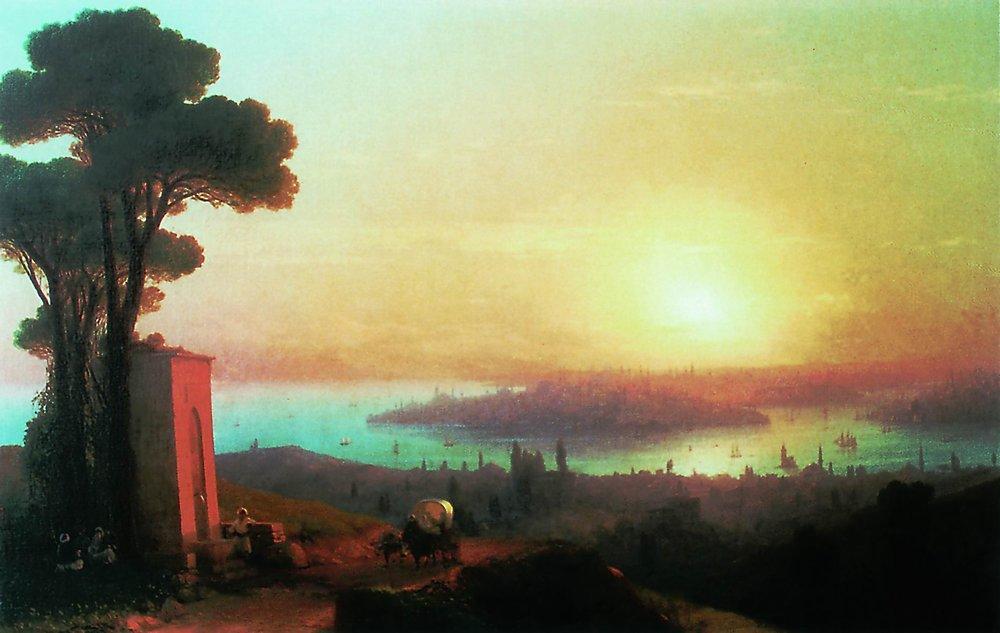 View Of Constantinople — Ivan Konstantinovich Aivazovsky