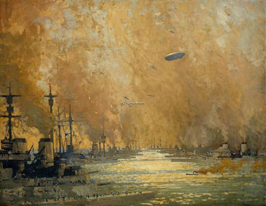 The German Fleet After Surrender — James Paterson
