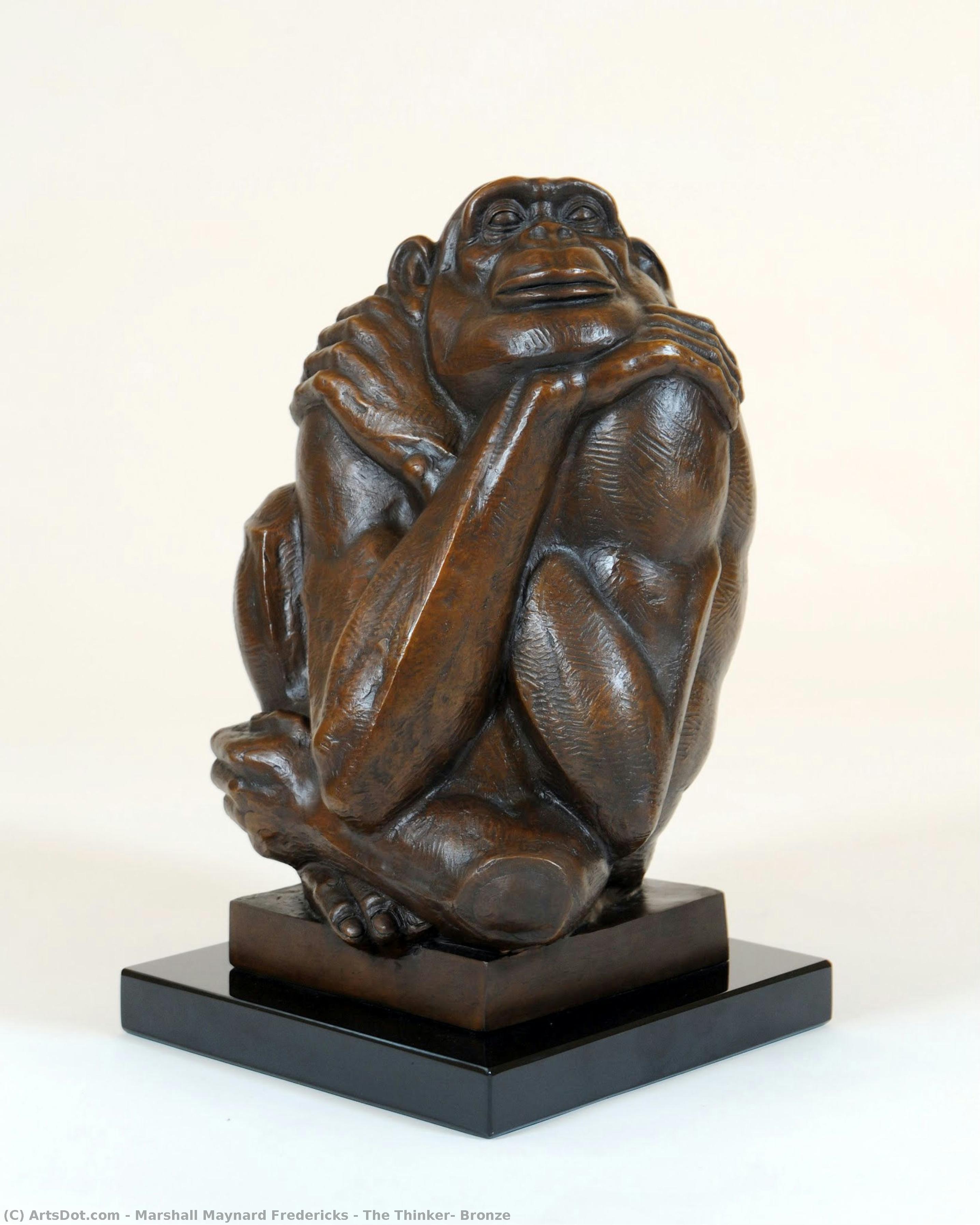 The Thinker, Bronze — Маршалл Мейнард Фредерикс