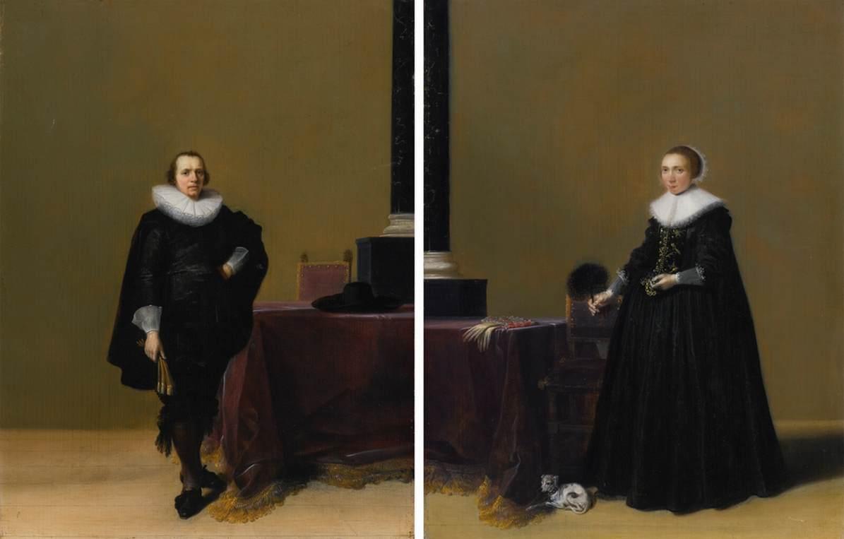 Jocob Van Merckt And His Wife Petronella Witsen — Hendrik Gerritsz Pot