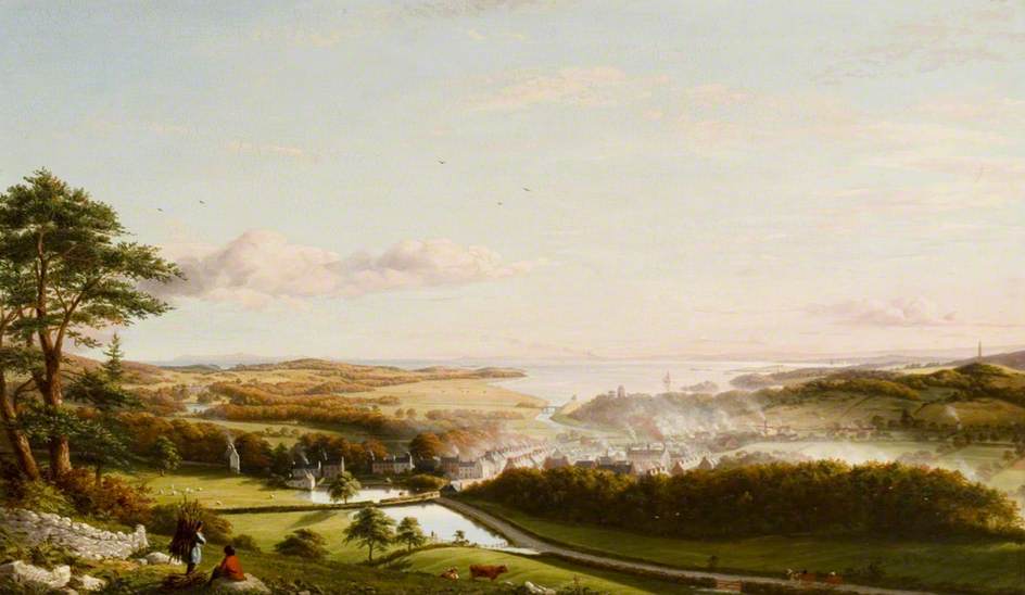 View Of Gatehouse Of Fleet — Robert George Kelly