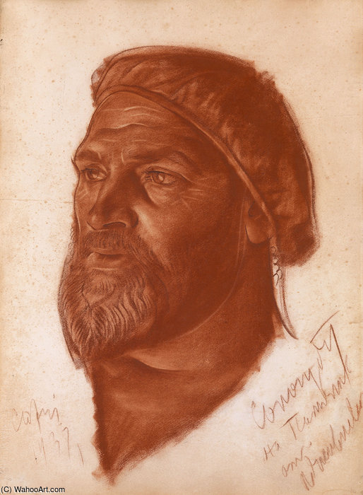 Portrait Of Leonid Sologub — Alexander Evgenievich Yakovlev