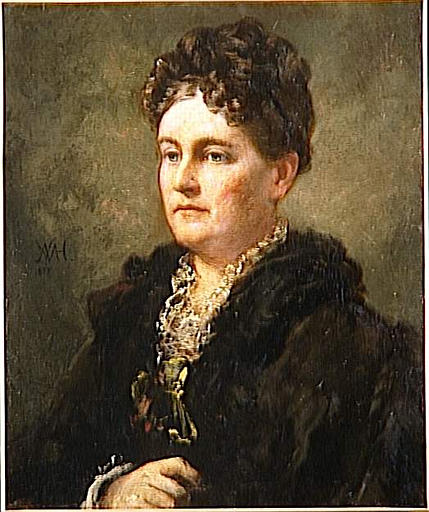 Mme Isaac Fenno, Épouse Du Manufacturier Bostonien Isaac Fenno (1823 1897) — William Morris Hunt